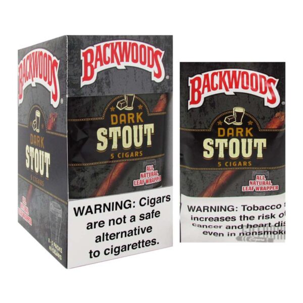 Backwoods Cigars Dark Stout 8 Packs of 5