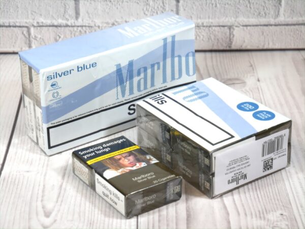 Marlboro Silver Blue Kingsize – 10 pack of 20 Cigarettes (200)