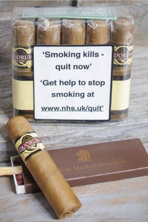 Quorum Short Robusto Shade Cigars – Pack of 10