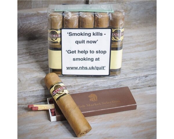 Quorum Short Robusto Shade Cigars – Pack of 10