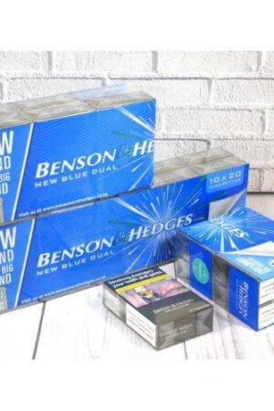 Benson & Hedges Blue Dual Kingsize – 20 Packs of 20 Cigarettes (400)