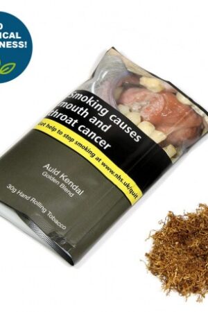 Auld Kendal (Pre Packed) Golden Blend | Hand Rolling Tobacco – 5x30g