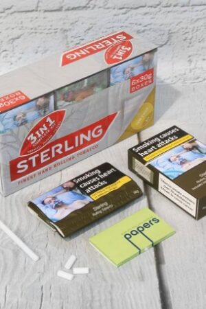 Sterling Hand Rolling Tobacco – 30g Pouch