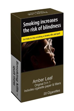 Amber Leaf Original Hand Rolling Tobacco – 3 in 1 box 30g