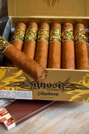 Gurkha Ghost Gold Shadow Robusto Cigars – Box of 21