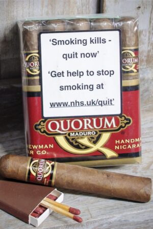 Quorum Robusto Maduro Cigars – Pack of 10
