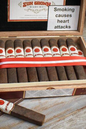 Rocky Patel Sun Grown Maduro Robusto Cigars – Box of 20